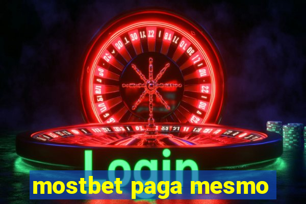 mostbet paga mesmo