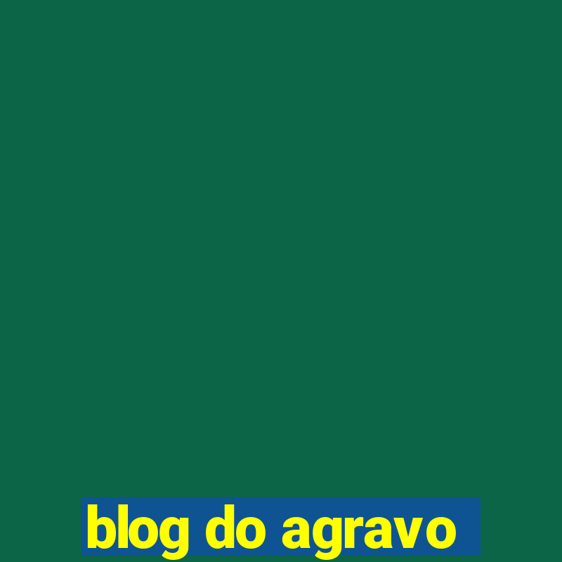 blog do agravo