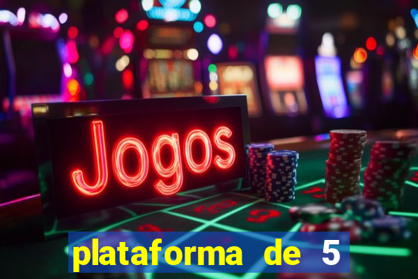 plataforma de 5 reais fortune tiger