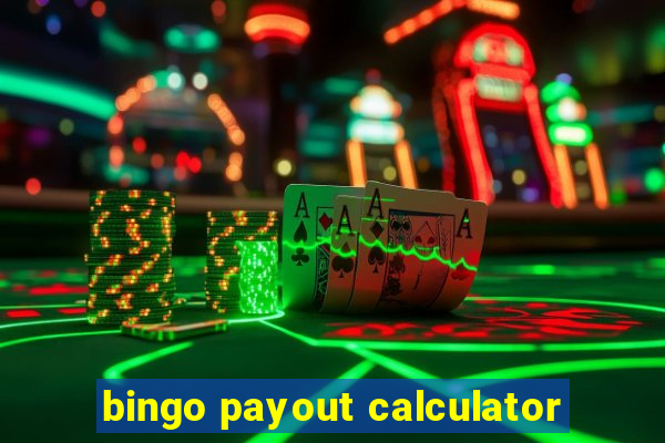 bingo payout calculator