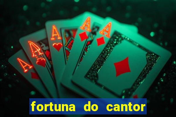 fortuna do cantor sorocaba 2023