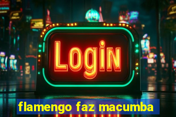 flamengo faz macumba