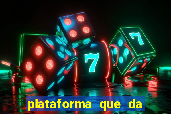 plataforma que da 30 reais para jogar