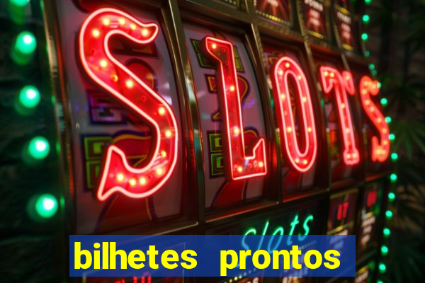 bilhetes prontos apostas esportivas