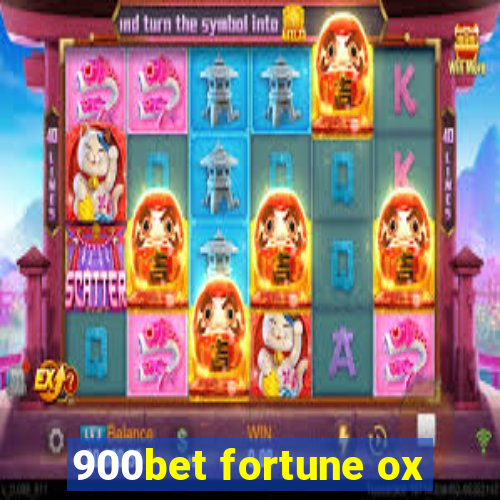 900bet fortune ox