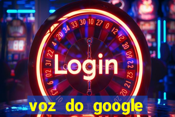 voz do google tradutor homem