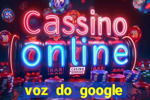 voz do google tradutor homem