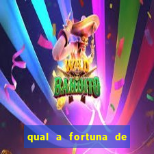 qual a fortuna de raiam santos