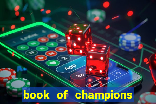 book of champions world glory slot free play