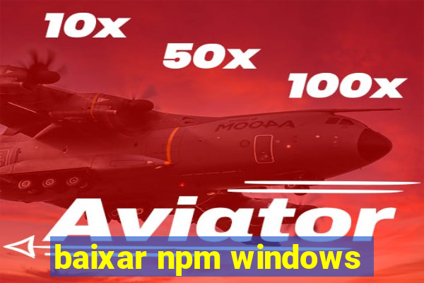 baixar npm windows