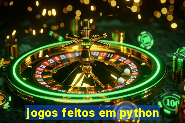 jogos feitos em python