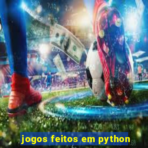 jogos feitos em python