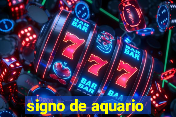 signo de aquario