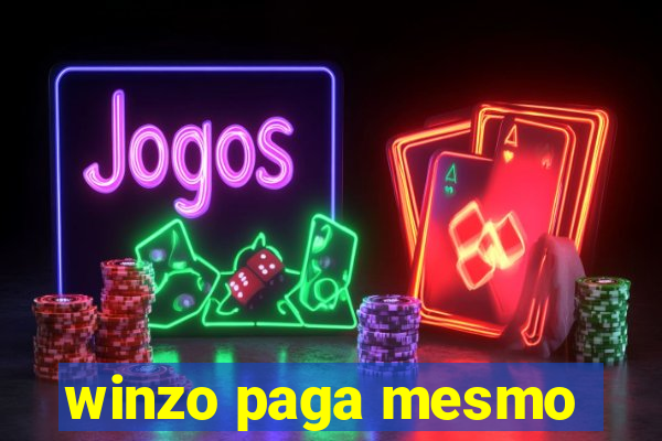 winzo paga mesmo