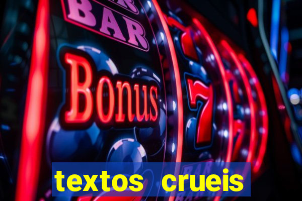 textos crueis demais pdf