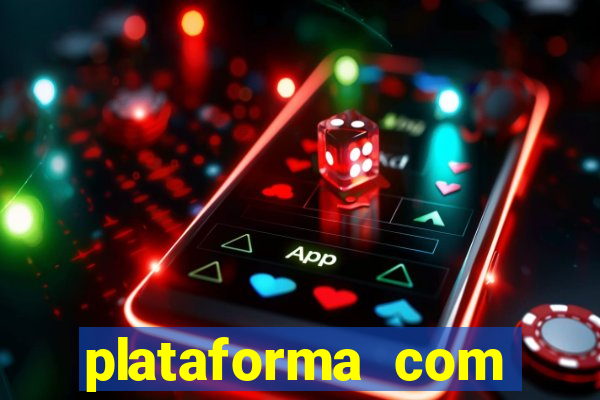 plataforma com porcentagem de ganhos