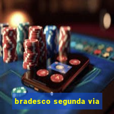 bradesco segunda via