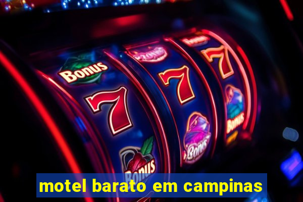 motel barato em campinas