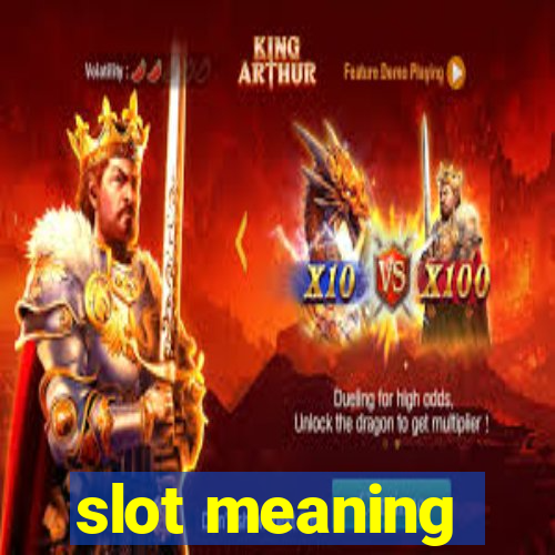 slot meaning