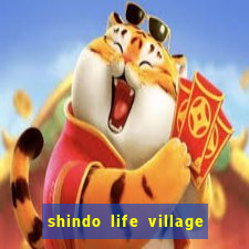 shindo life village blaze private server codes