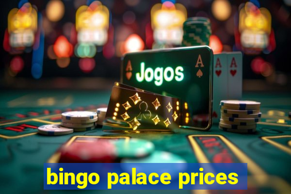 bingo palace prices