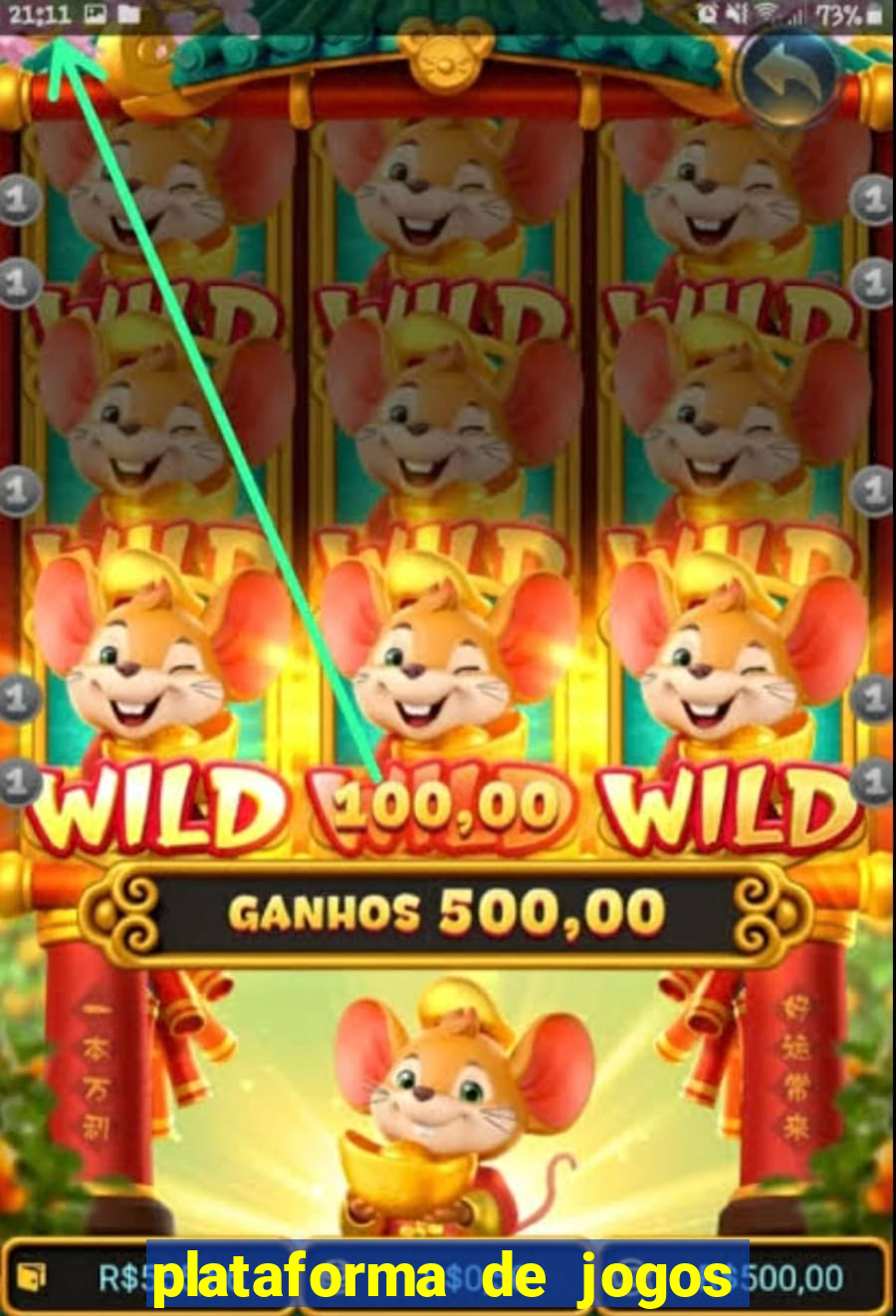 plataforma de jogos fortune tiger