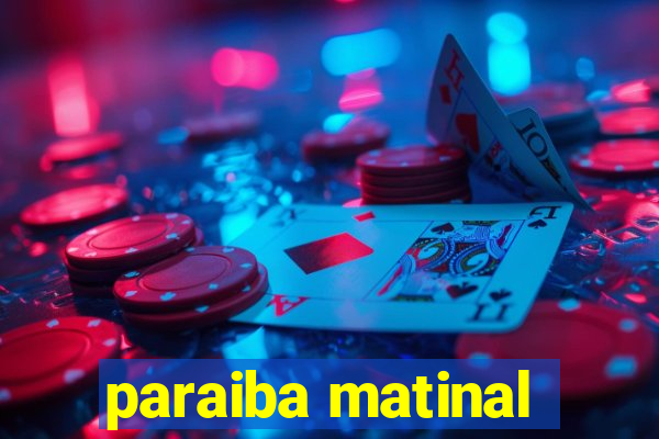 paraiba matinal