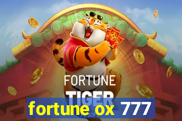 fortune ox 777