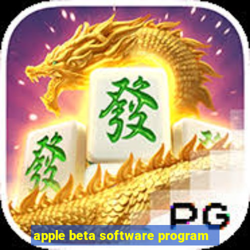 apple beta software program