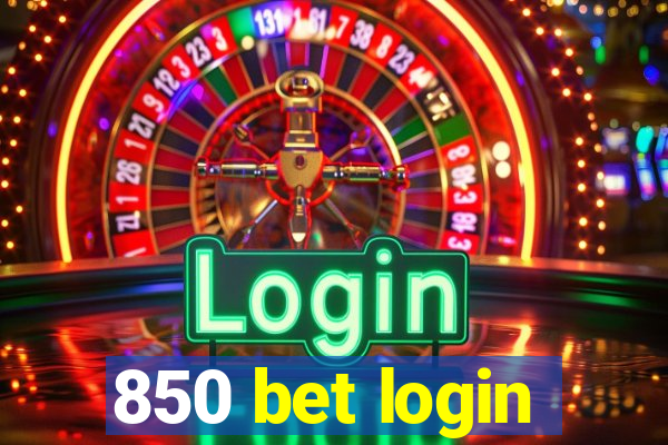 850 bet login