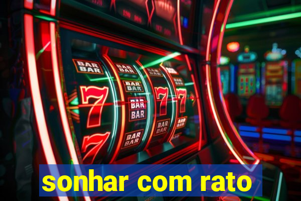 sonhar com rato