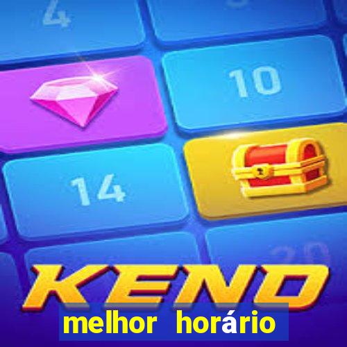 melhor horário para jogar fortune coelho