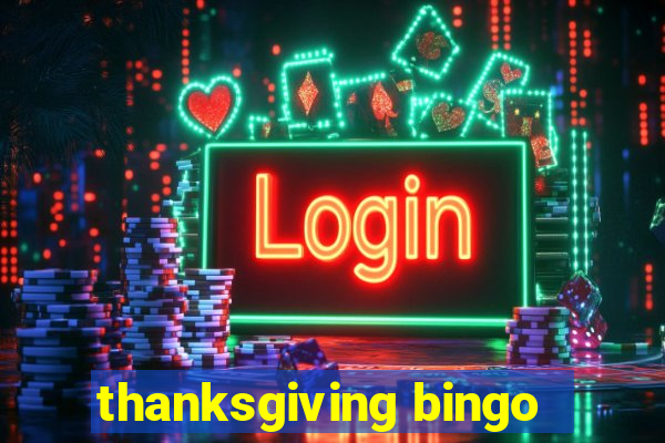 thanksgiving bingo