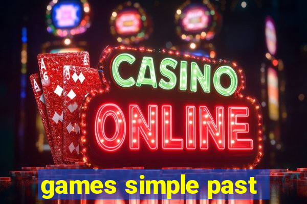 games simple past