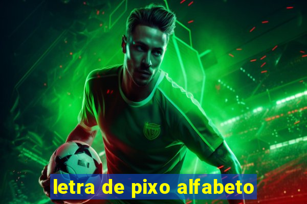 letra de pixo alfabeto