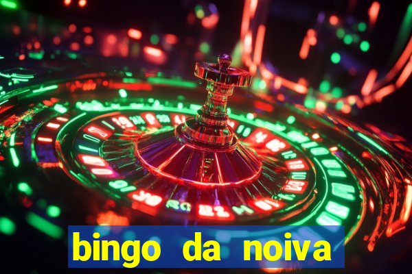 bingo da noiva para imprimir