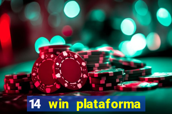 14 win plataforma de jogos