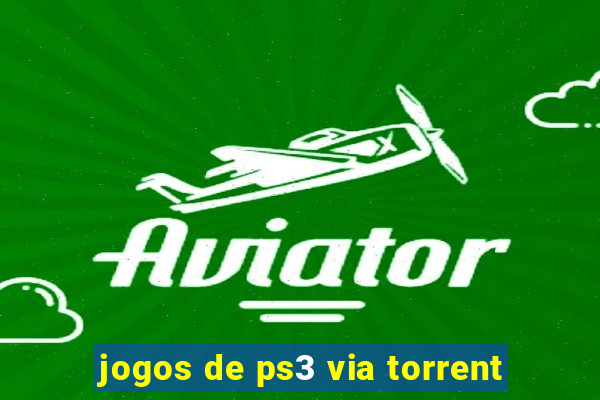 jogos de ps3 via torrent