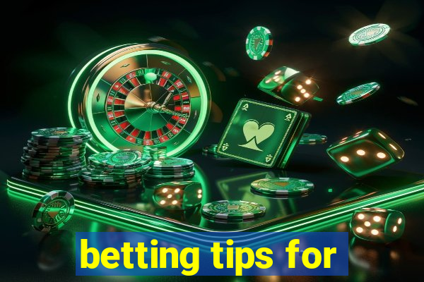 betting tips for