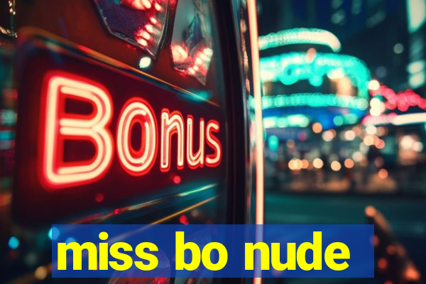 miss bo nude