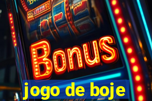 jogo de boje