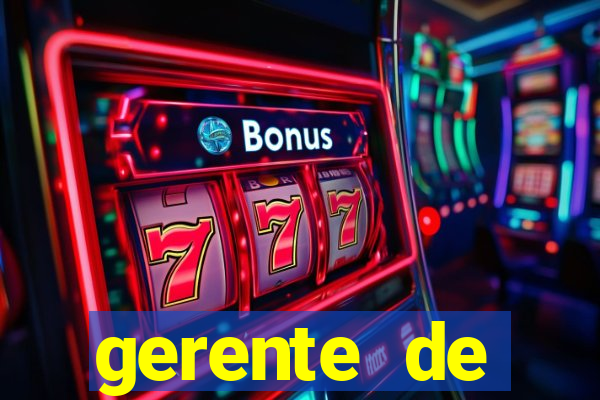 gerente de plataforma slots