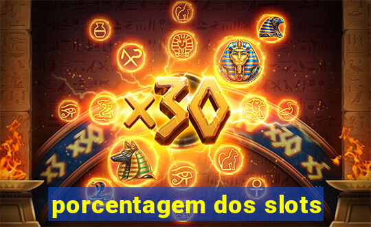 porcentagem dos slots