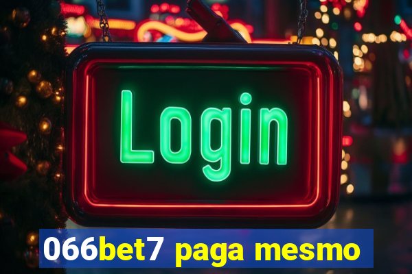 066bet7 paga mesmo