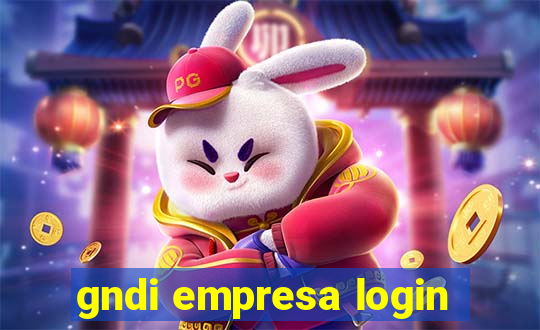 gndi empresa login