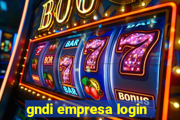 gndi empresa login