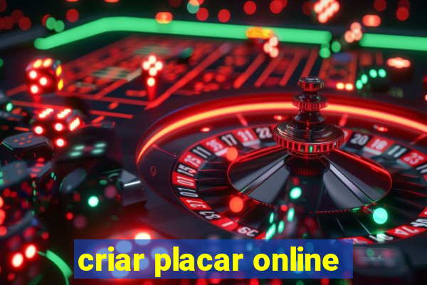 criar placar online