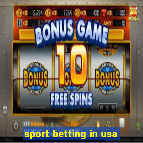 sport betting in usa