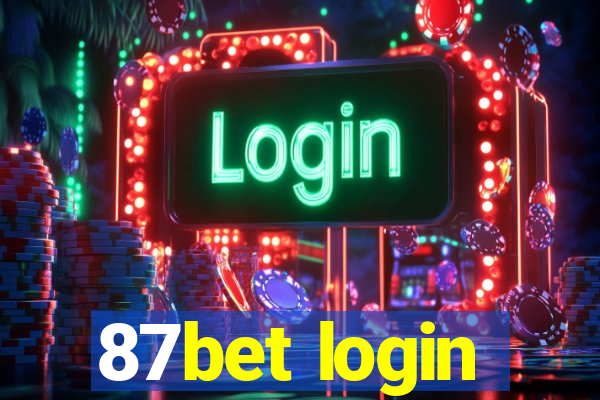 87bet login