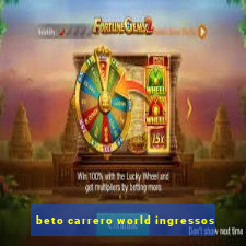 beto carrero world ingressos